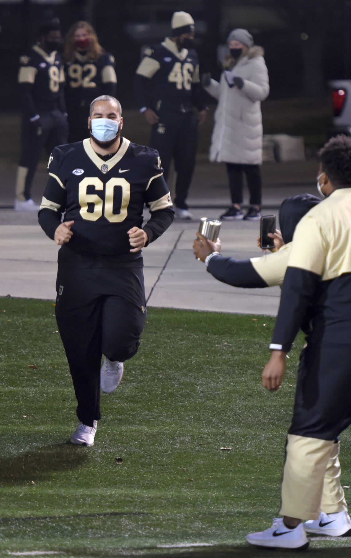 Wake Forest football senior night